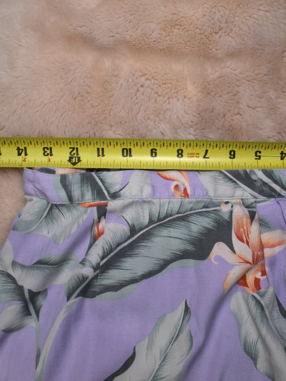 Tommy Bahama Floral Wrap Silk Skirt Size 8 Tropical - Picture 5 of 10